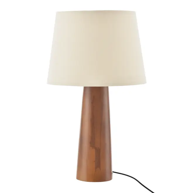 LUMINÁRIA DE MESA MASSIV C/CUP P - NOZES/NATURAL - Foto 1