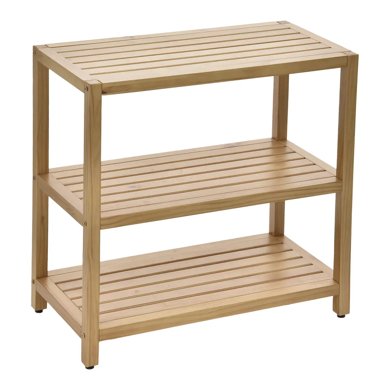 GABINETE PARA BANHEIRO COM 3 PRATELEIRAS 80 CM X 80 CM SPAZ - AMÊNDOA - Foto 3