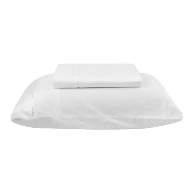 JOGO DE CAMA 3 PEÇAS QUEEN HIGH-SATIN - BRANCO - Foto 2