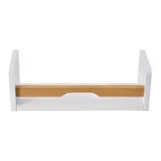 PRATELEIRA 13 CM X 40 CM X 15 CM ALENTO - BRANCO/AMÊNDOA - Foto 1