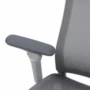 CADEIRA DE ESCRITÓRIO SYNC - CINZA/CINZA - Foto 17