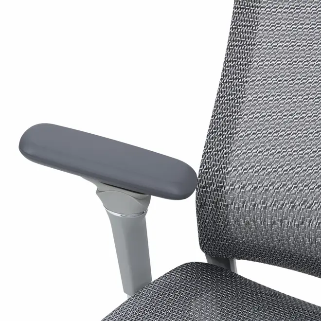 CADEIRA DE ESCRITÓRIO SYNC - CINZA/CINZA - Foto 17