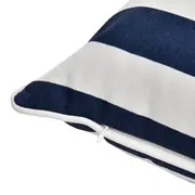 ALMOFADA 30 CM X 50 CM BLUESTRIPE - BRANCO/AZUL ESCURO - Foto 2
