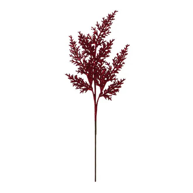 GALHO DECORATIVO BORDAR, AMAR E CELEBRAR - VERMELHO - Foto 1