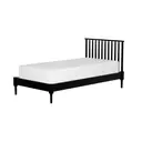 PRETO - CAMA DE SOLTEIRO 98 CM SKAND