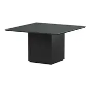 MESA DE JANTAR 1,35 M X 1,35 M FLOAT - PRETO/PRETO - Foto 2