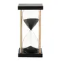 AMPULHETA 17 CM CELINO - PRETO/OURO - Foto 1