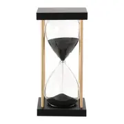 AMPULHETA 17 CM CELINO - PRETO/OURO - Foto 1