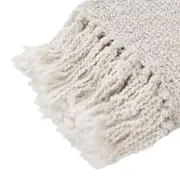 MANTA PARA SOFÁ 1,40 M X 1,60 M DUST - OFF WHITE - Foto 5