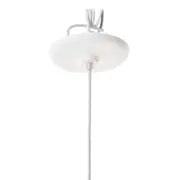 LUMINÁRIA DE TETO PLISSÊ GODÊ - BRANCO - Foto 3