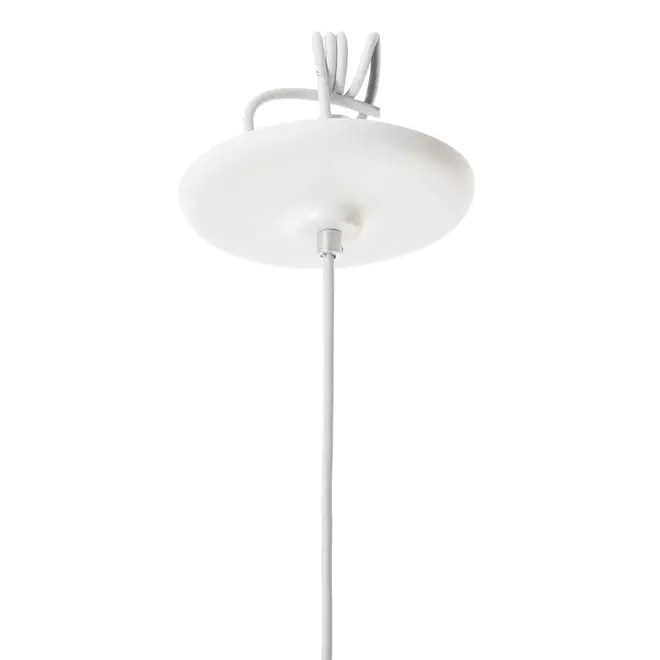 LUMINÁRIA DE TETO PLISSÊ GODÊ - BRANCO - Foto 3