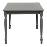 MESA 1,80 M X 90 CM CAPULET - GRIS BRULÉ - Foto 3
