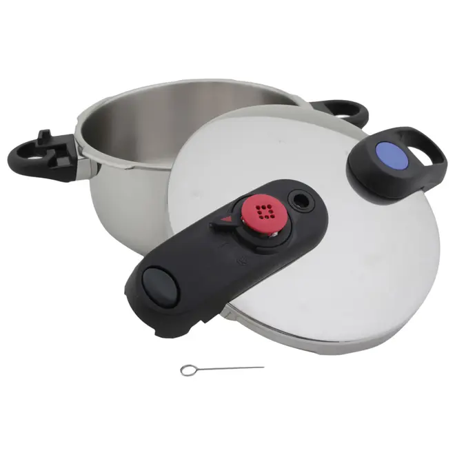 PANELA PRESSÃO 3 L SUPRA - INOX/PRETO - Foto 3