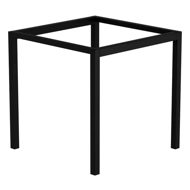 METRIC BASE MESA 75 CM X 75 CM - PRETO - Foto 4