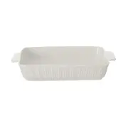 TRAVESSA REFRATÁRIA 31 CM X 19 CM MUSE - BRANCO - Foto 1