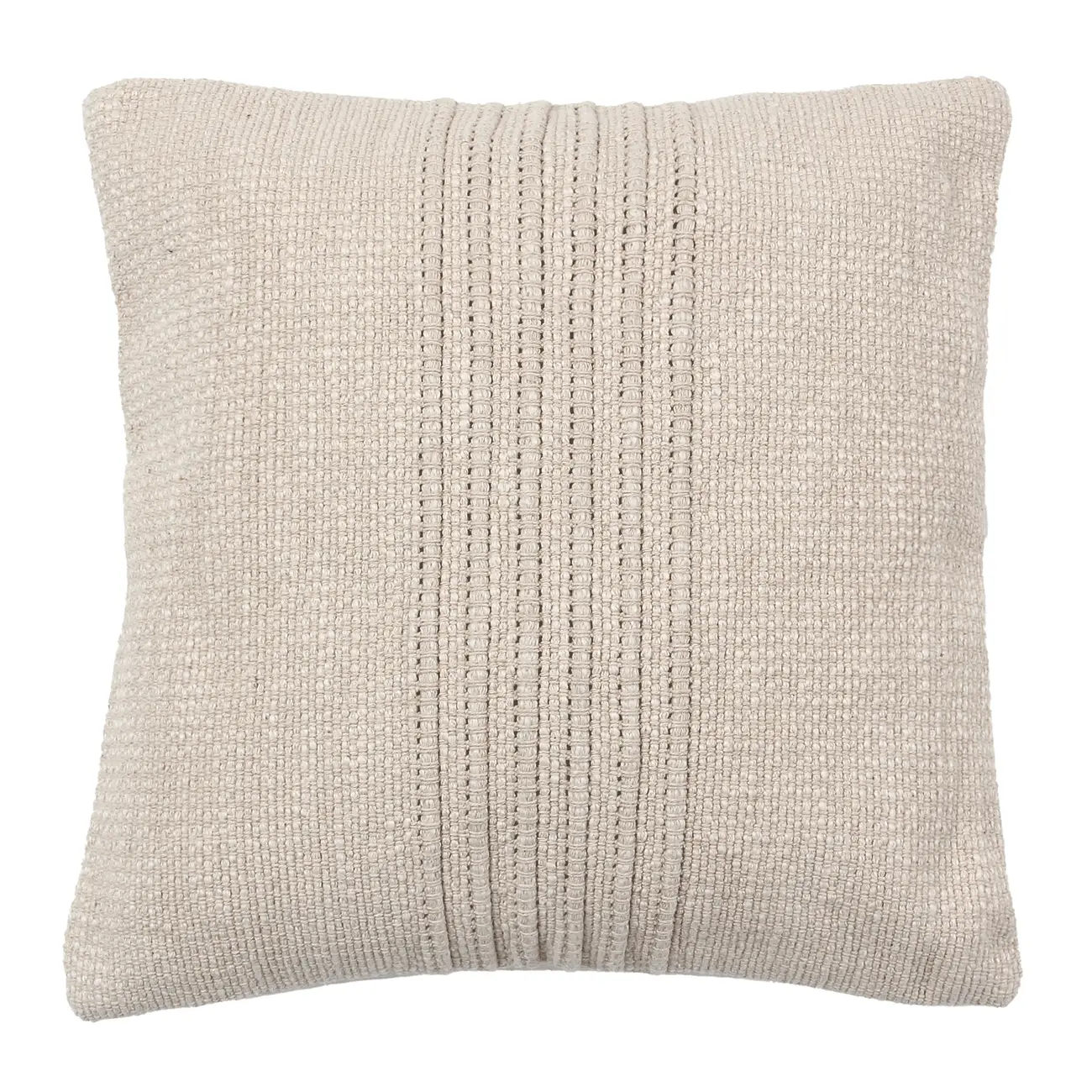 CAPA ALMOFADA 45 CM X 45 CM CAIS - NATURAL/NATURAL - Foto 1