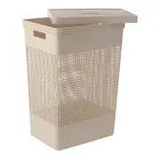 CESTO PARA ROUPAS GRID - OFF WHITE - Foto 4