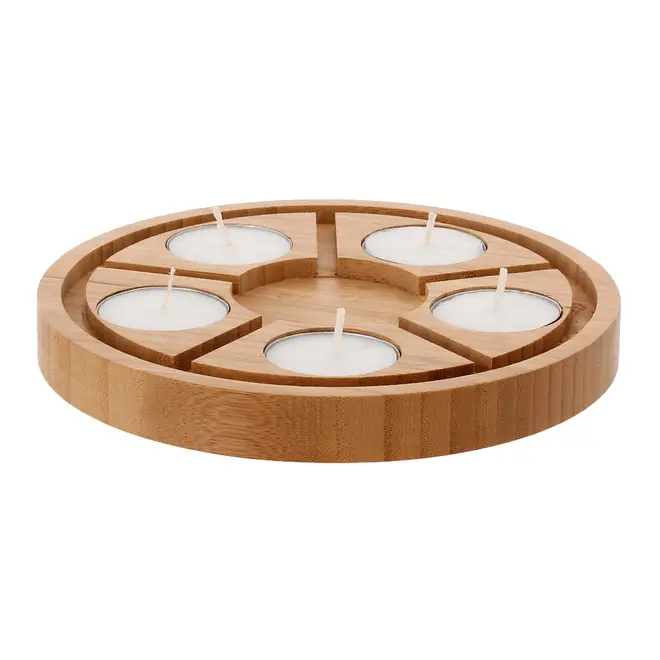 KIT PARA FONDUE 12 PEÇAS SKILIN - BRANCO/BAMBU - Foto 10