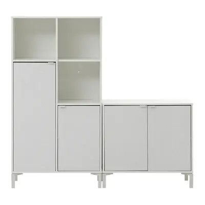 CONJ. 2 ARMÁRIOS 4P/3 NICHOS SLEEK