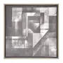 QUADRO 30 CM X 30 CM REFLEX - ESTANHO/KONKRET - Foto 1