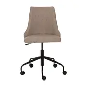 CADEIRA HOME OFFICE DANDY - PRETO/CAMELO - Foto 7