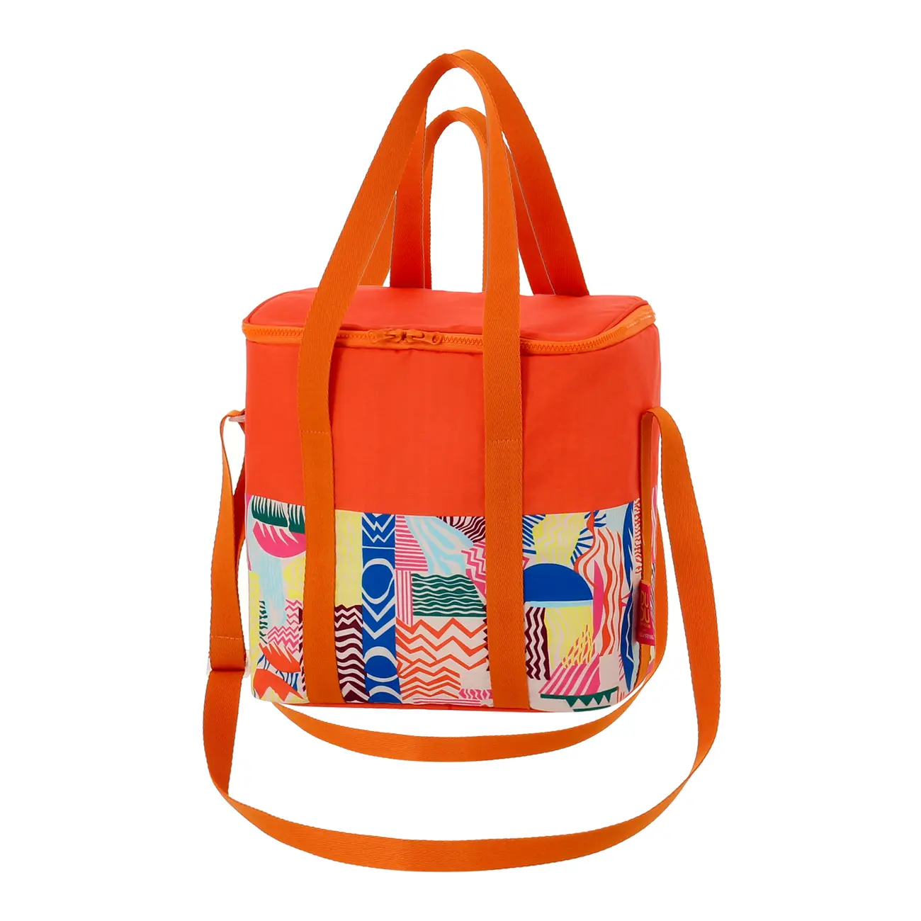 BOLSA TÉRMICA VIBRA VERÃO - LARANJA/AÇAY - Foto 12