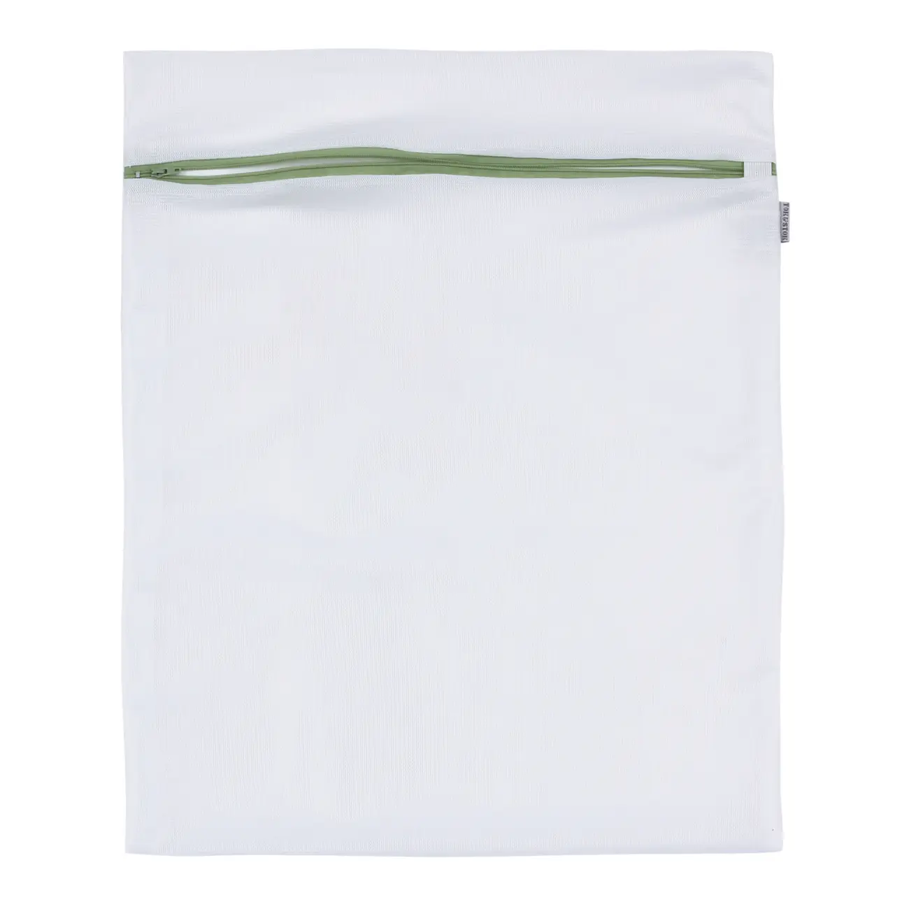 SACO PROTETOR PARA LAVAR ROUPA 57 CM X 46 CM SAFE - BRANCO/SÁLVIA - Foto 2
