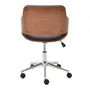 CADEIRA HOME OFFICE PEAK - NOZES/PRETO - Foto 5