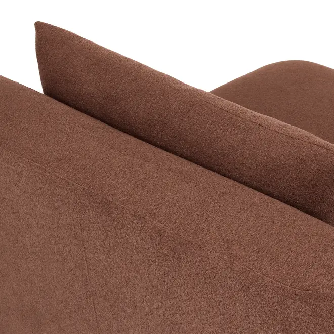 MÓDULO SOFÁ 1 LUGAR ASSENTO 75 CM SHIRO - RUBY MOCHA - Foto 10
