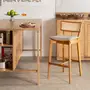 BALCÃO COM 1 GAVETA 2,10 M X 85 CM TOARI - MACCHIATO/COBRE - Foto 13