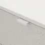 CÔMODA 6 GAVETAS 1,50 M X 42 CM SLEEK - BRANCO/GRANILITE - Foto 8
