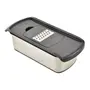 FATIADOR/RALADOR MULTIUSO COM MANDOLIN GAUT CHEF - INOX/PRETO - Foto 5