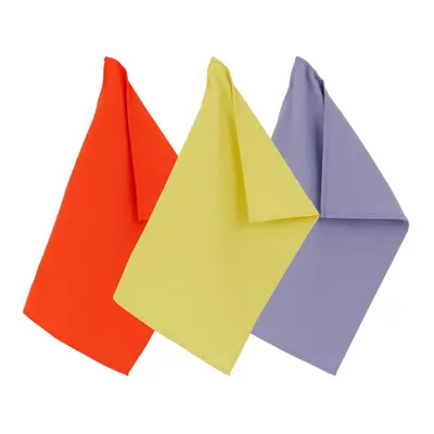 CONJUNTO COM 3 PANOS DE COPA 60 CM X 40 CM RAINBOW