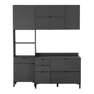 ARMÁRIO COZ COMPLETO 7P/4GV 4 PÇS SLEEK