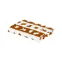 LENÇOL COM ELÁSTICO JÚNIOR INFANTIL 78 CM X 1,62 M X 18 CM FEIRA DOS BICHOS - OFF WHITE/CASCA DE URUCUM - Foto 2