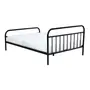 CAMA DE CASAL 1,38 M MABOO - PRETO - Foto 4