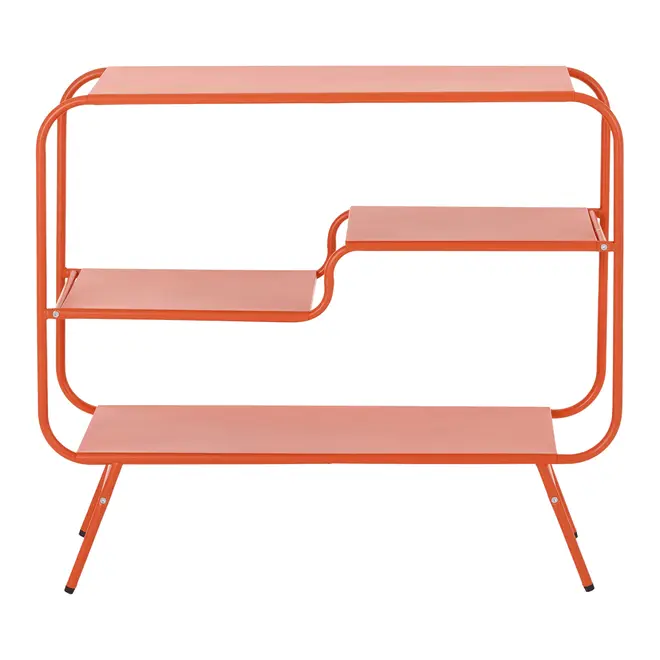 APARADOR 90 CM X 30 CM SERPENTINE - LARANJA LED - Foto 1