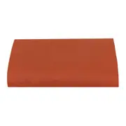 LENÇOL COM ELÁSTICO KING 2,03 M X 1,93 M X 40 CM VON CONCEPT - TERRACOTA - Foto 1