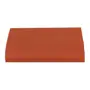 TERRACOTA - LENÇOL COM ELÁSTICO KING 2,03 M X 1,93 M X 40 CM VON CONCEPT