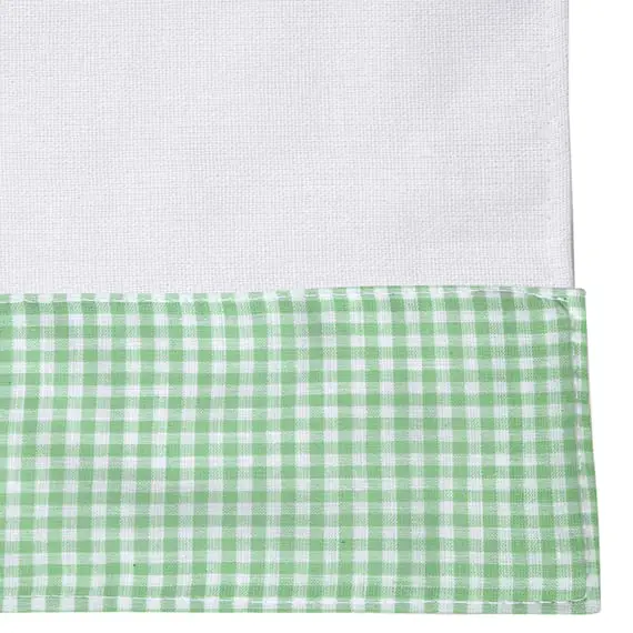 PANO DE PRATO COM 3 PETIT FLEUR - ROSA/VERDE - Foto 3