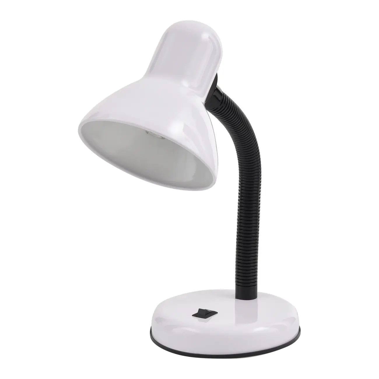 LUMINÁRIA DE MESA DIC CURVY - BRANCO/PRETO - Foto 2