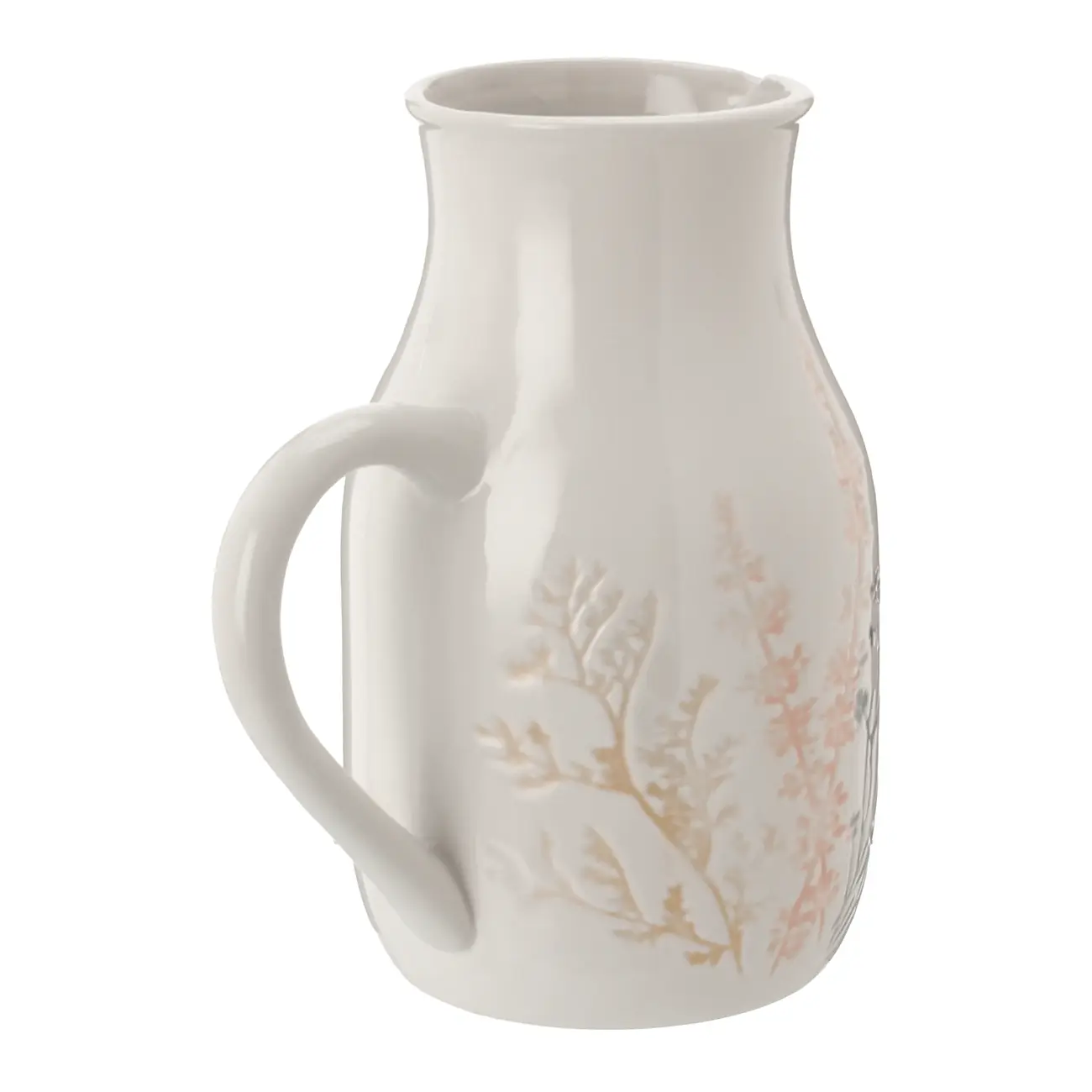JARRA DECORATIVA FLORAISON - BRANCO/VIN ROSE - Foto 3