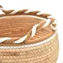 CESTO 32 CM X 19 CM PIRANGY - FIBRA CLARA/CANELA DO CEILÃO - Foto 5