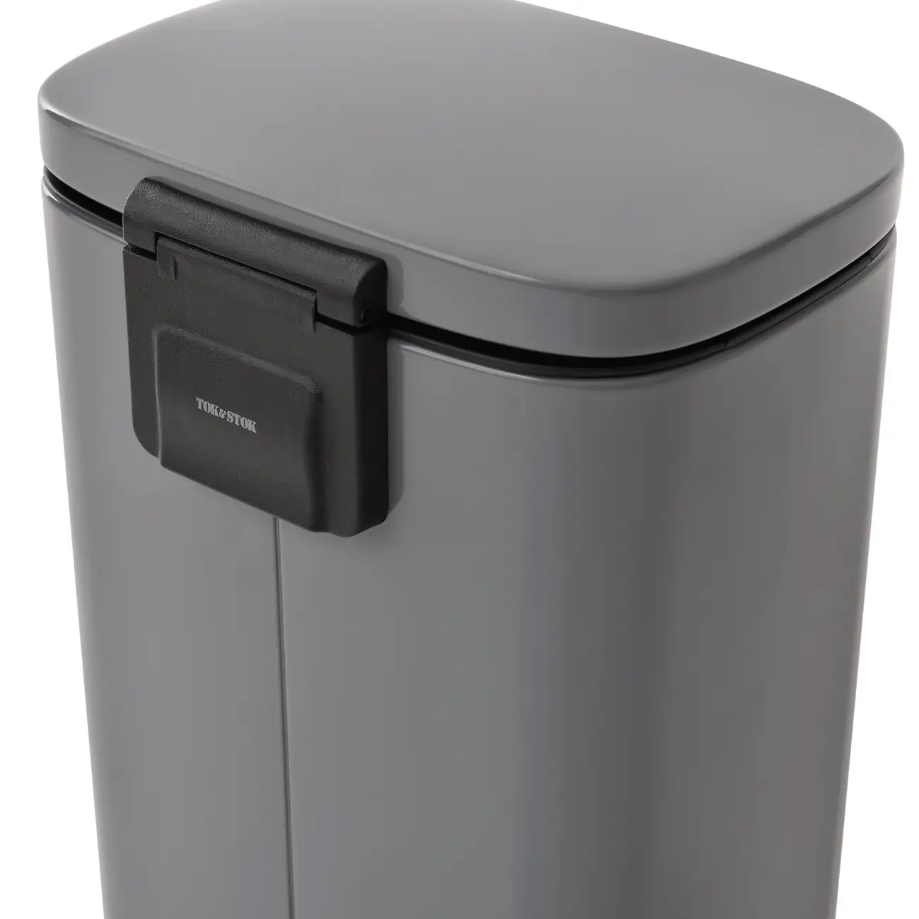 LIXEIRA 5 L ALLSTON - KONKRET/INOX - Foto 6