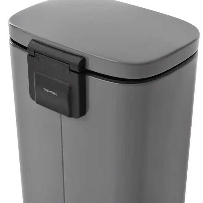 LIXEIRA 5 L ALLSTON - KONKRET/INOX - Foto 6