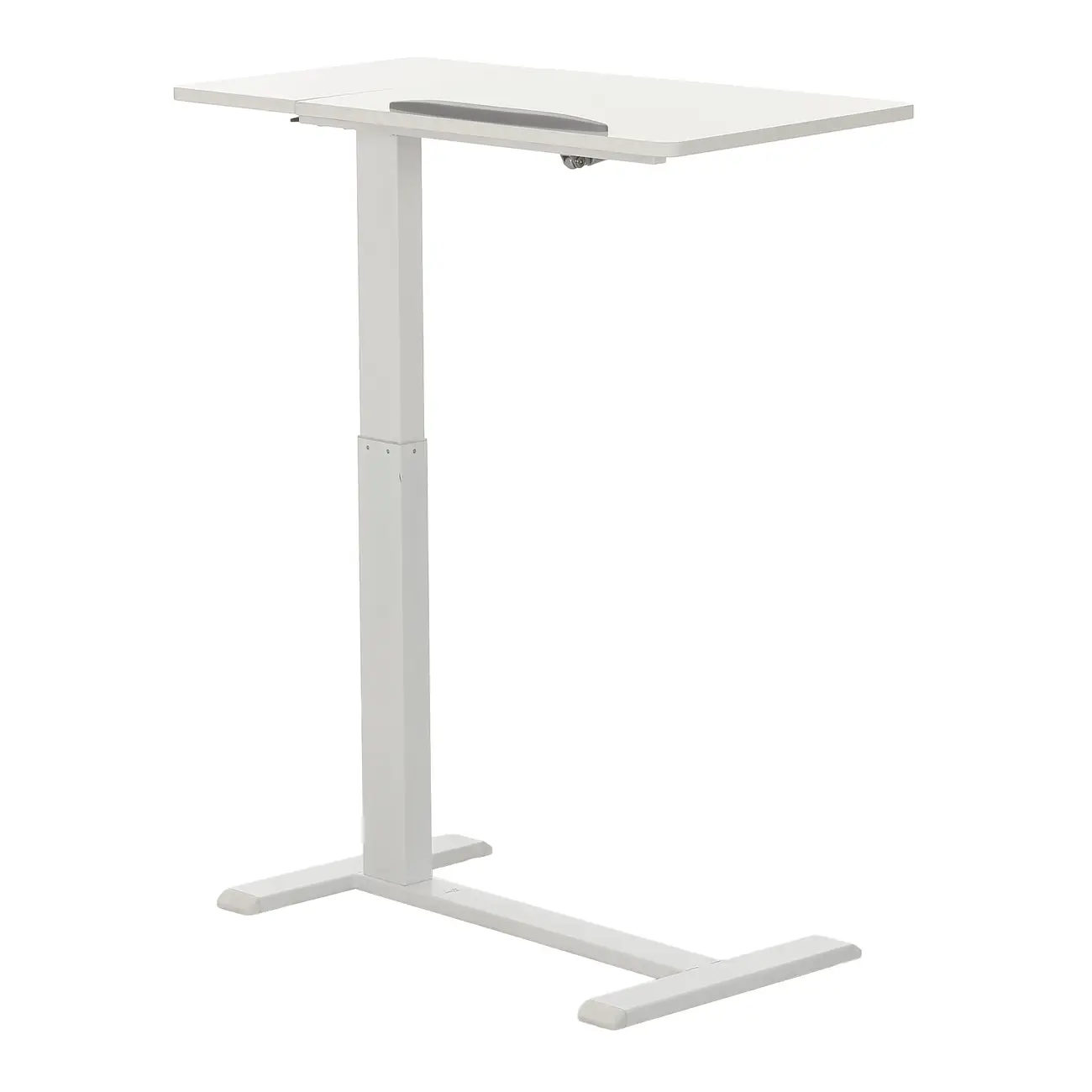 MESA LATERAL REGULÁVEL 80 CM X 40 CM COUCH WORKING - BRANCO/BRANCO - Foto 5
