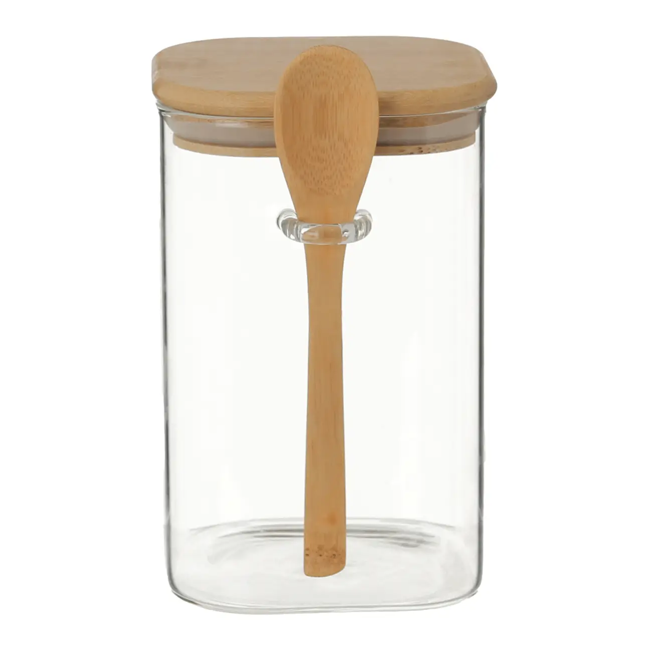 POTE 1,1 L BAMBOO BORO - INCOLOR/BAMBU - Foto 1
