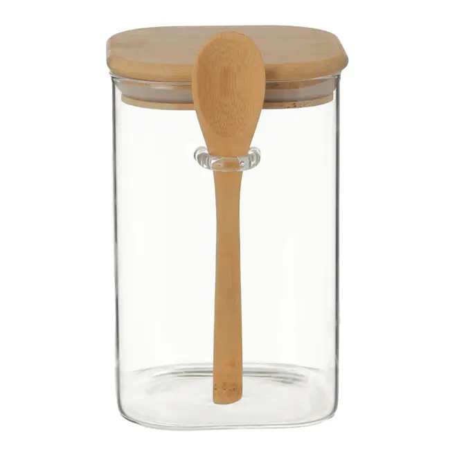 POTE 1,1 L BAMBOO BORO - INCOLOR/BAMBU - Foto 1