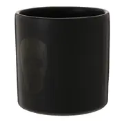 PORTA-ESCOVA/PASTA CAVEIRA - PRETO/PRETO FOSCO - Foto 2
