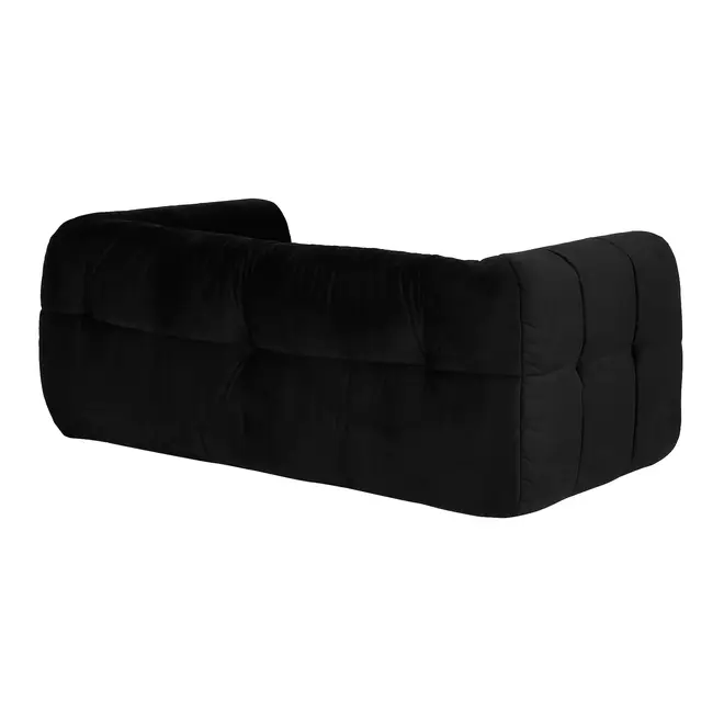 SOFÁ 2 LUGARES TUFTY - PRETO - Foto 4